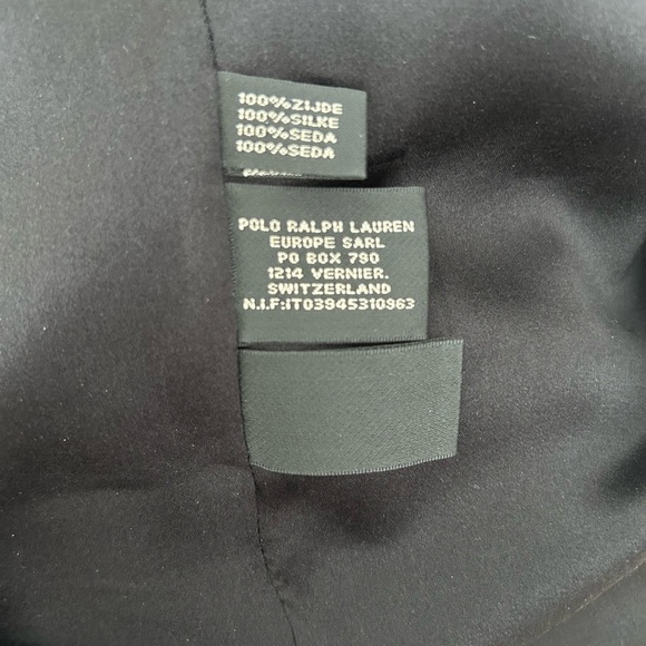 Ralph Lauren Black Label Sleeveless 100% Silk  Knee-Length Sheath Dress Sz 6 - Picture 8 of 10